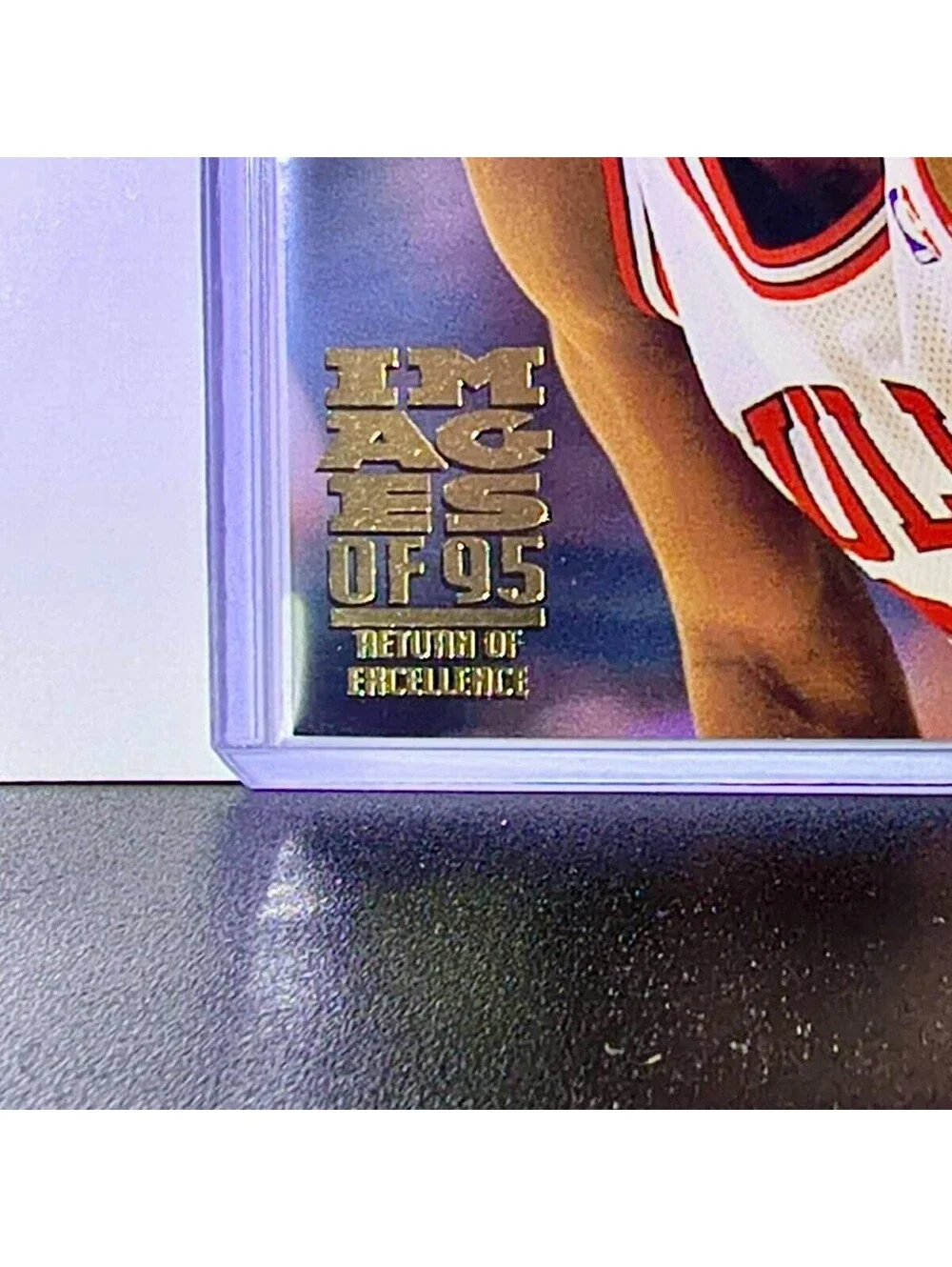 Michael Jordan 1995-96 Upper Deck Return of Excellence #335 Card Chicago Bulls